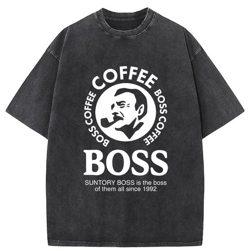 Tokyo-Tiger Boss Is The Boss Of Them All Washed T-Shirt