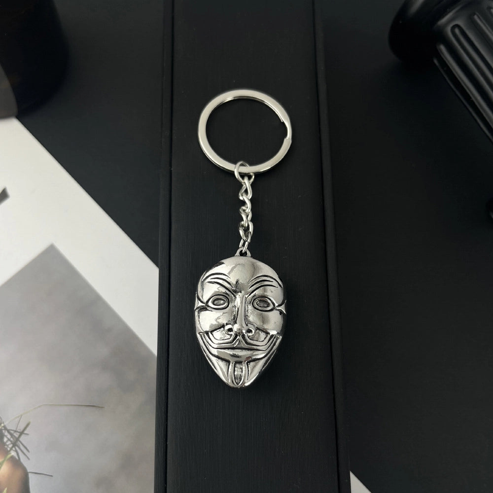 Tokyo-Tiger Hip Hop Clown Mask Keychain