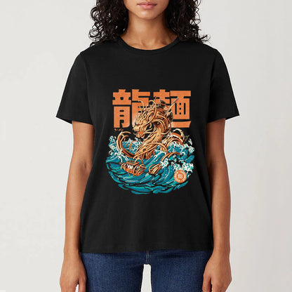 Tokyo-Tiger The Great Ramen Dragon Japanese Classic T-Shirt