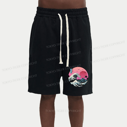 Tokyo-Tiger Japanese The Great Retro Wave Unisex Shorts