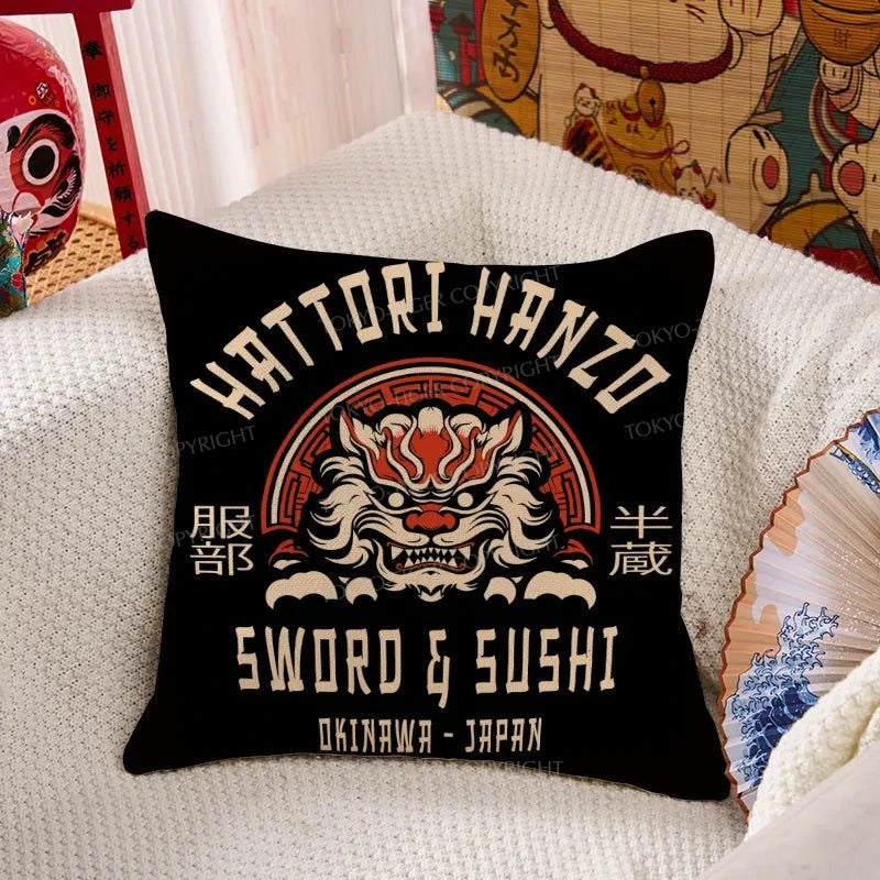 Tokyo-Tiger Hattori Hanzo Sword Cushion Pillow