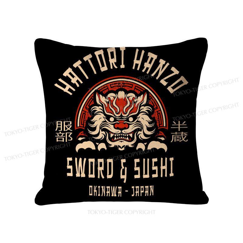 Tokyo-Tiger Hattori Hanzo Sword Cushion Pillow