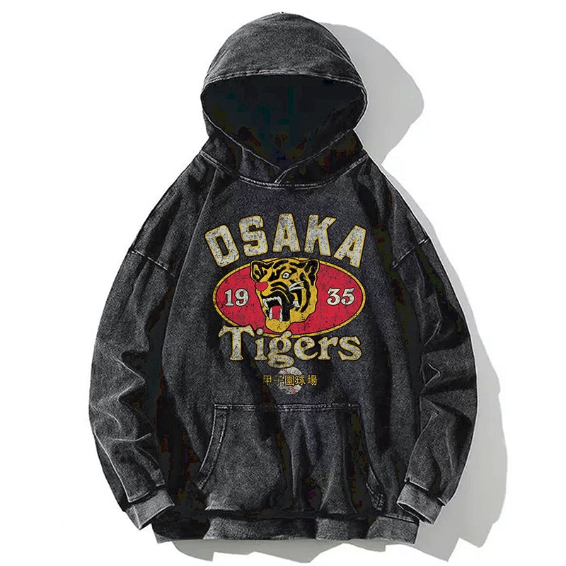 Tokyo-Tiger Osaka Tigers 1935 Washed Hoodie