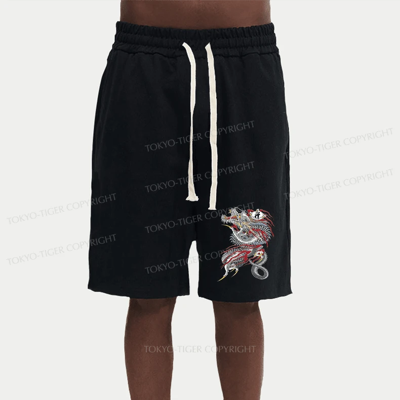 Tokyo-Tiger Dragon of Dojima Unisex Shorts