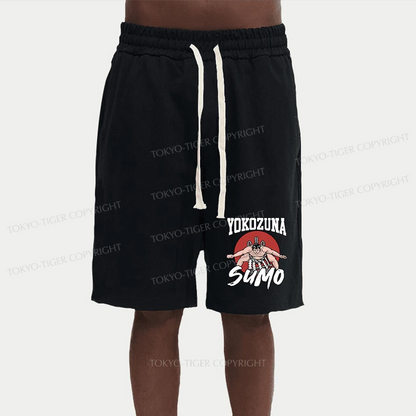 Tokyo-Tiger Yokozuna Sumo Unisex Shorts