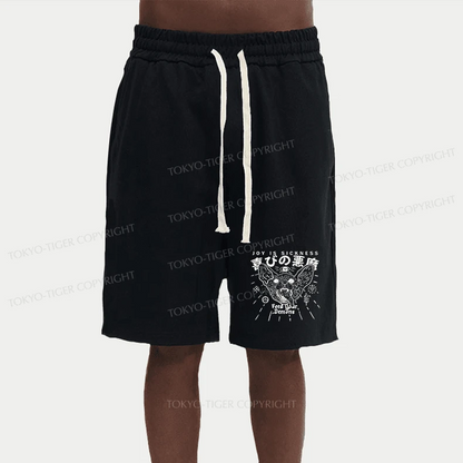 Tokyo-Tiger Joy Is Sickness Unisex Shorts