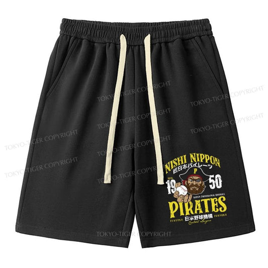 Tokyo-Tiger Nishi Nippon Baseball Unisex Shorts