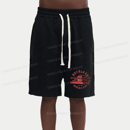 Tokyo-Tiger TOKYO 1929 Train Unisex Shorts