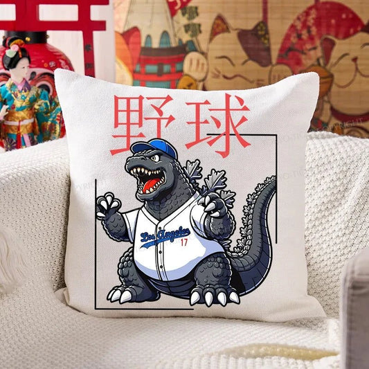 Tokyo-Tiger Baseball Is My Favorite Sport Cushion Pillow