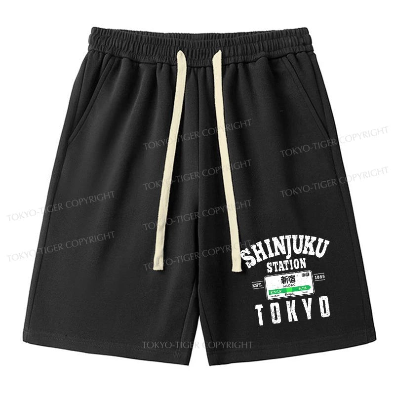 Tokyo-Tiger Shinjuku Station Yamanote Line Unisex Shorts