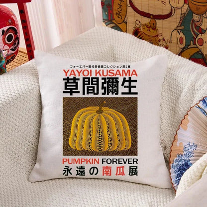 Tokyo-Tiger Forever Pumpkin Exhibition Japanese Cushion Pillow