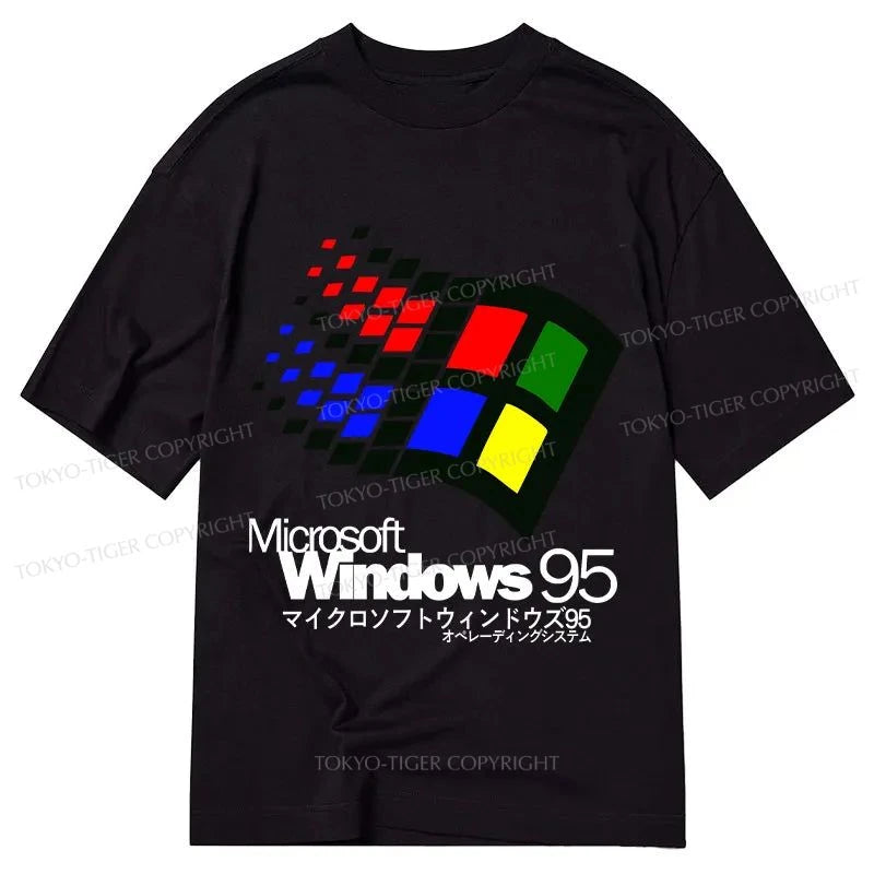 Tokyo-Tiger Windows 95 Logo Classic T-Shirt