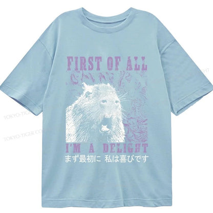 Tokyo-Tiger First Of All I'm A Delight Classic T-Shirt