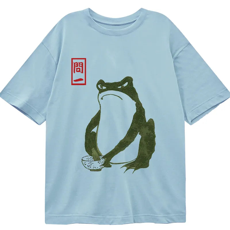 Tokyo-Tiger Woodblock Print Frog Classic T-Shirt