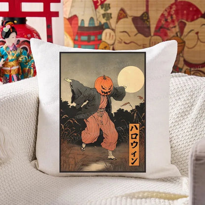 Tokyo-Tiger Japanese Pumpkin Monster Cushion Pillow