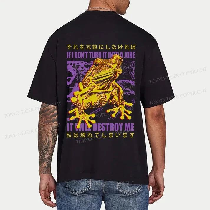 Tokyo-Tiger A Frog Prone To Emotional Breakdown Front Back Classic T-Shirt