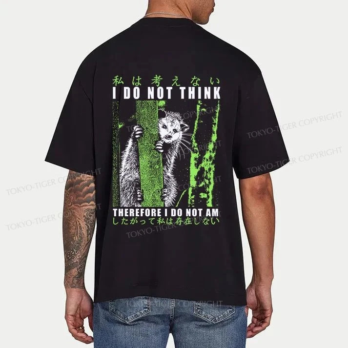 Tokyo-Tiger Stupid Possum Japan Front Back Classic T-Shirt