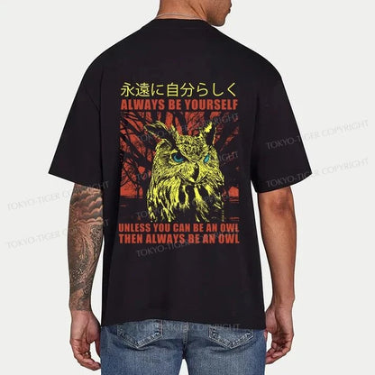 Tokyo-Tiger Always Be Yourself Japanese Front Back Classic T-Shirt