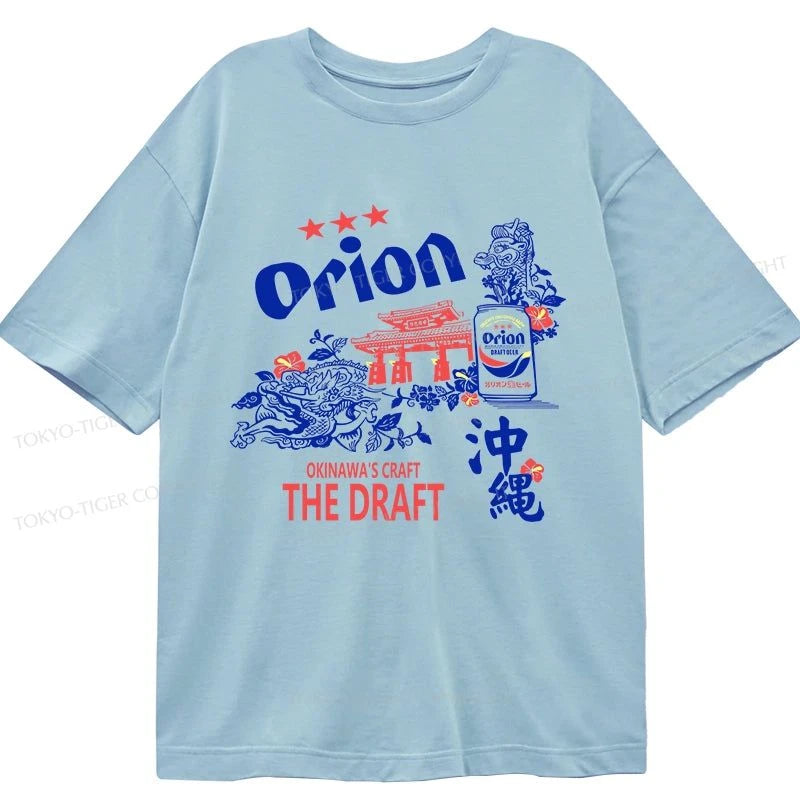 Tokyo-Tiger Orion Beer With Okinawa Classic T-Shirt