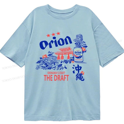 Tokyo-Tiger Orion Beer With Okinawa Classic T-Shirt