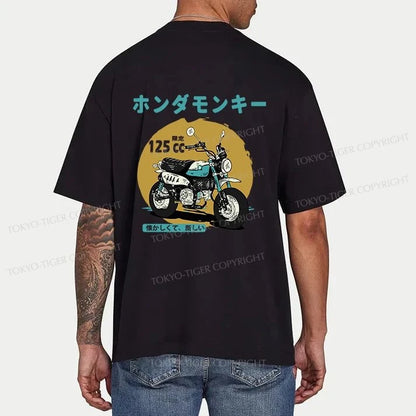 Tokyo-Tiger Honda Motorcycle Japanese Front Back Classic T-Shirt