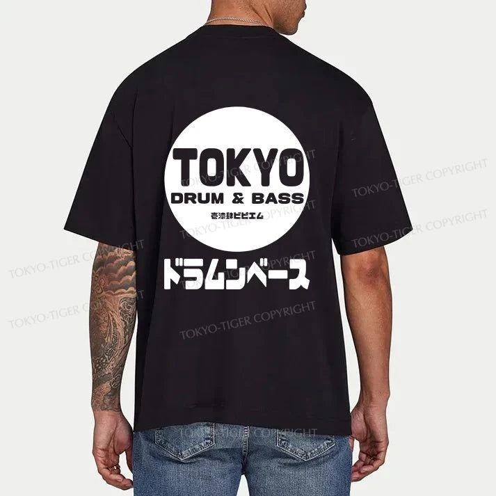 Tokyo-Tiger Tokyo DnB Japanese Front Back Classic T-Shirt