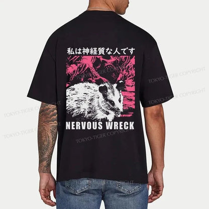 Tokyo-Tiger Nervous Wreck Front Back Classic T-Shirt