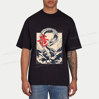 Tokyo-Tiger Sea Dragon Japanese Classic T-Shirt