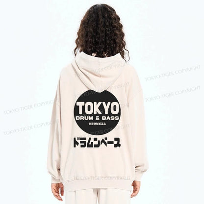 Tokyo-Tiger Tokyo DnB Japanese Washed Zip Hoodie