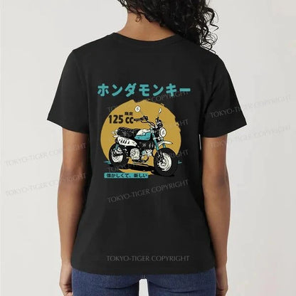 Tokyo-Tiger Honda Motorcycle Japanese Front Back Classic T-Shirt