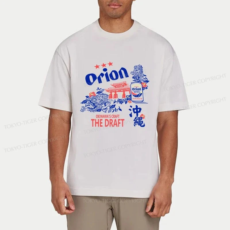 Tokyo-Tiger Orion Beer With Okinawa Classic T-Shirt