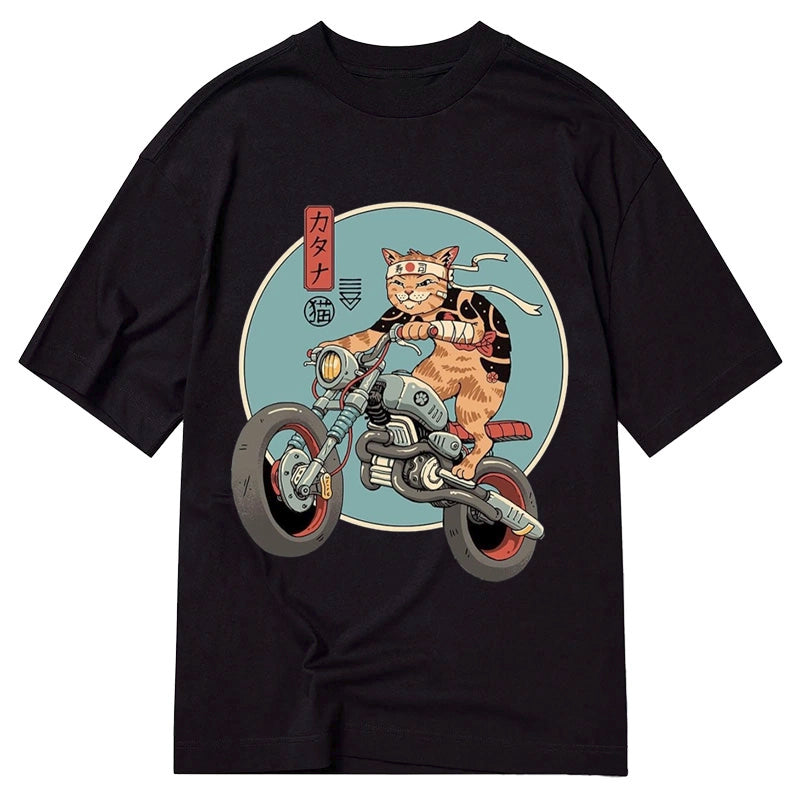 Tokyo-Tiger Catana Motorcycle Classic T-Shirt