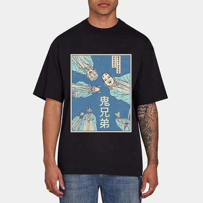 Tokyo-Tiger Demon Brothers Classic T-Shirt