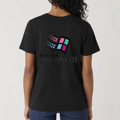 Tokyo-Tiger Microsoft Windows 98 Front Back Classic T-Shirt