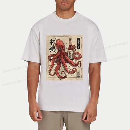 Tokyo-Tiger Osaka Saké Octopus Classic T-Shirt