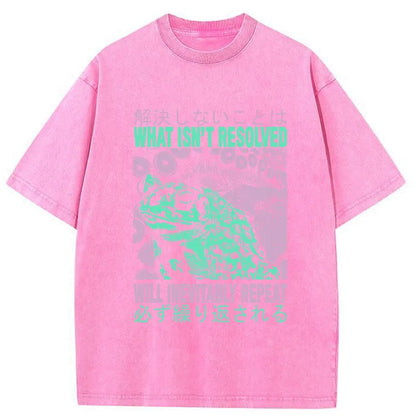 Tokyo-Tiger What Ist Resolved Forg Washed T-Shirt