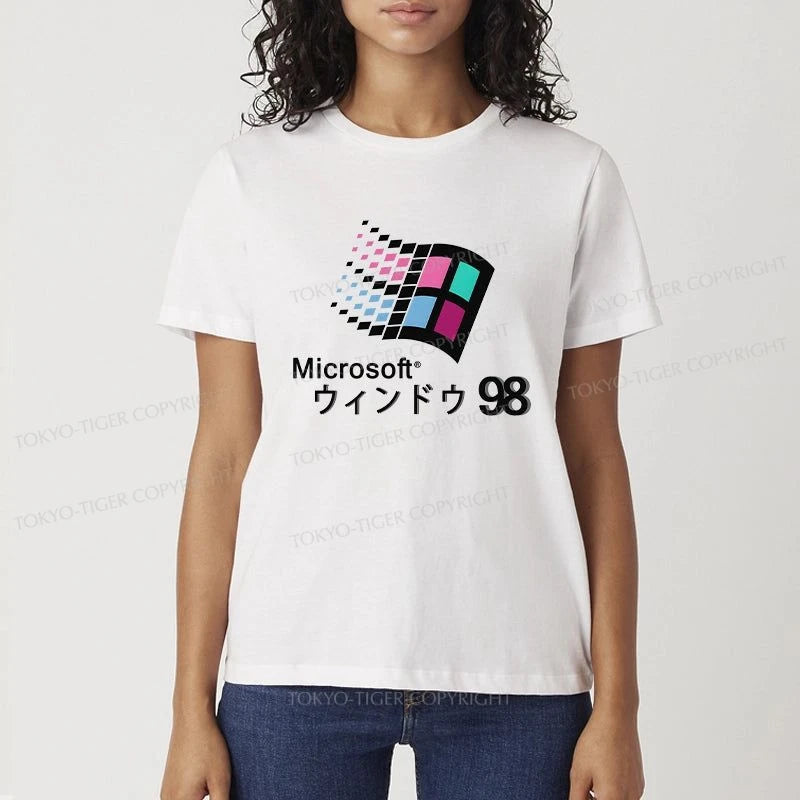 Tokyo-Tiger Microsoft Windows 98 Classic T-Shirt