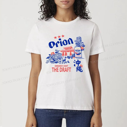 Tokyo-Tiger Orion Beer With Okinawa Classic T-Shirt