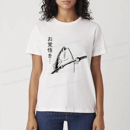 Tokyo-Tiger The Fish With The Knife Japanese Classic T-Shirt