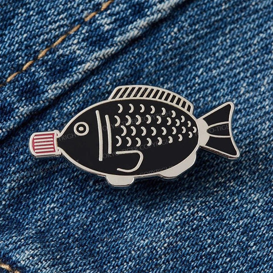 Tokyo-Tiger Soy Sauce Sushi Fish Pin