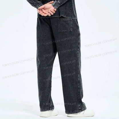 Tokyo-Tiger Tokyo DnB Japanese Washed Sweatpants