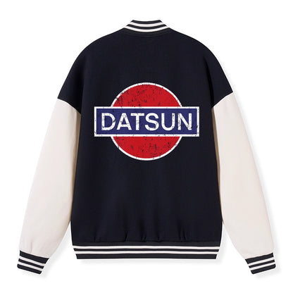 Tokyo-Tiger Datsun Vintage Car Embroidery Varsity Jacket