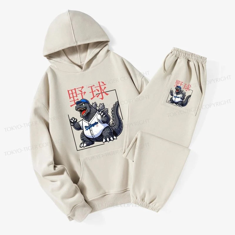 Tokyo-Tiger Baseball Is My Favorite Sport Fleece Lined Hoodie Set