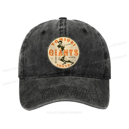 Tokyo-Tiger Yomiuri Giants Shigeru Nagashima Washed Cap