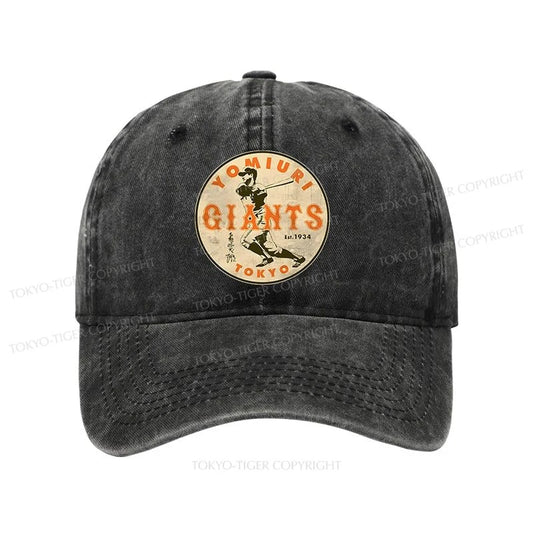 Tokyo-Tiger Yomiuri Giants Shigeru Nagashima Washed Cap