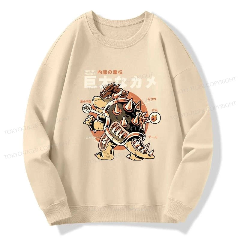 Tokyo-Tiger Vintage Kame Monster Sweatshirt