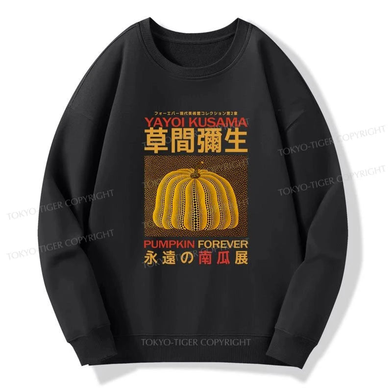 Tokyo-Tiger Forever Pumpkin Exhibition Japanese Sweatshirt