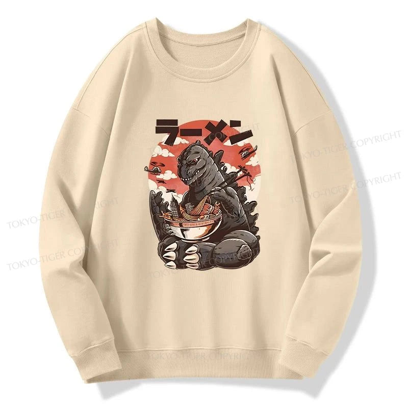 Tokyo-Tiger Ramen Monster Japanese Sweatshirt