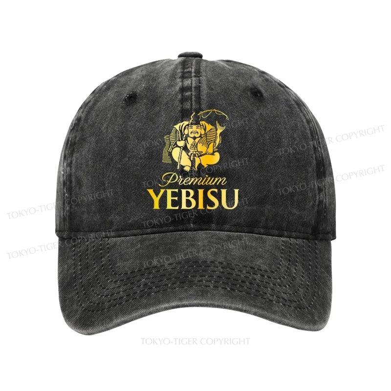 Tokyo-Tiger Yebisu Beer Golden Washed Cap