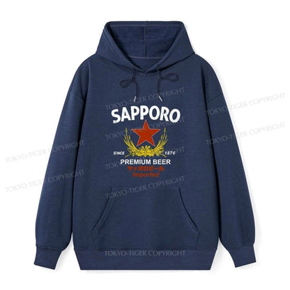 Tokyo-Tiger Sapporo Beer Essential Classic Hoodie